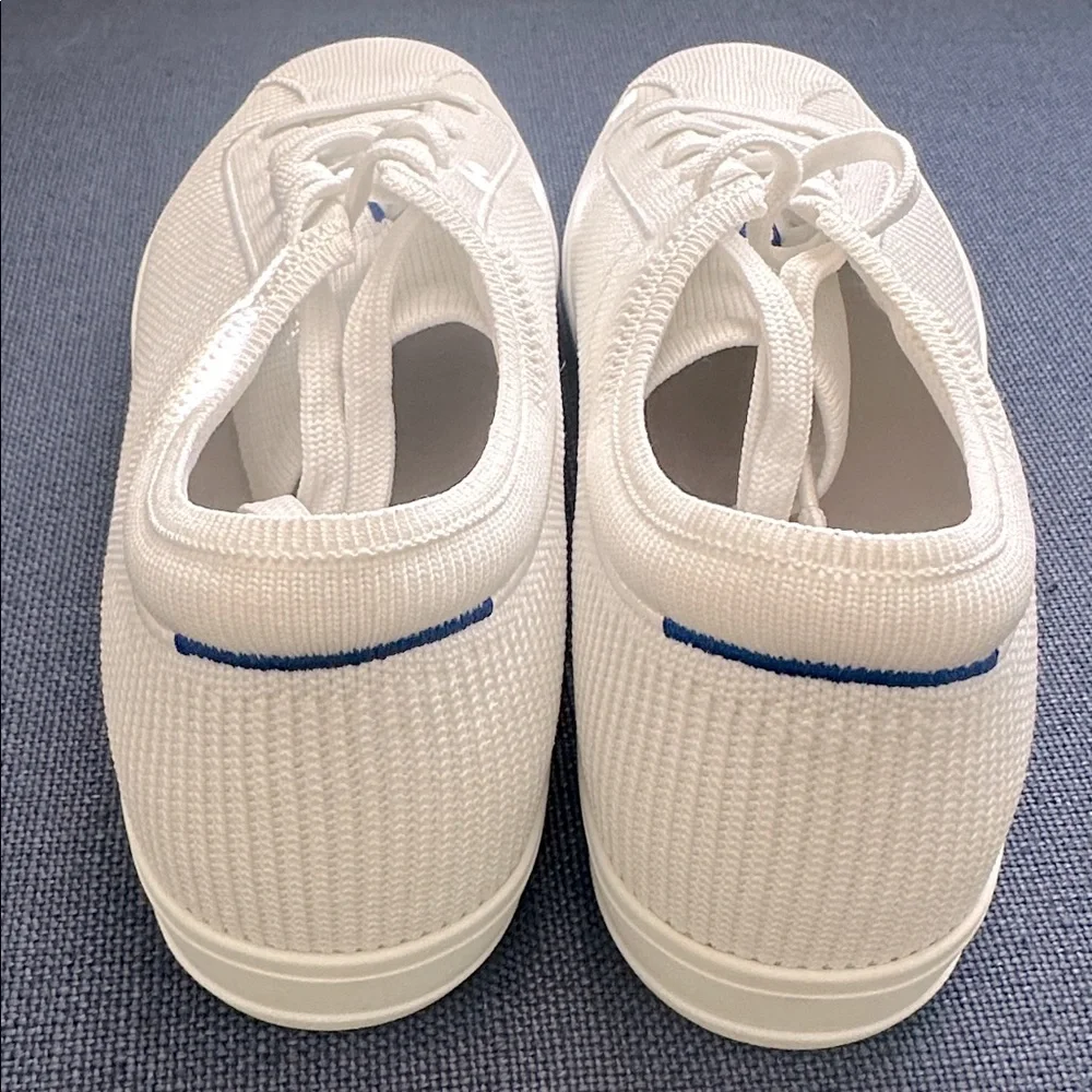 New Rothy’s The Lace Up Sneaker in Bright White - Women’s Size 9 - Picture 4 of 8